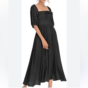 Elegant Black Maxi Dress